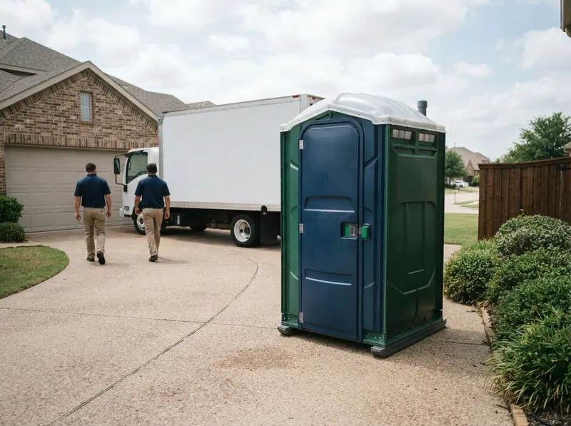 Deluxe Flushing Portable Restrooms in Frisco, TX