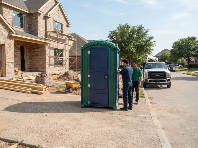 Standard Job Site Portable Toilets in Frisco, TX